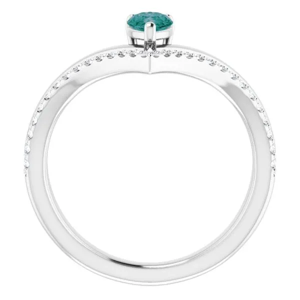 Negative Space V Ring Image 2 Holly's Jewelry Mountain Home, AR