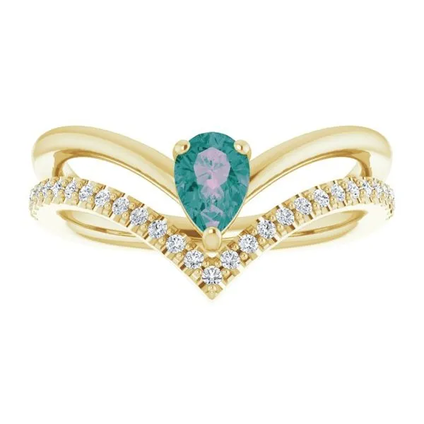 Negative Space V Ring Image 3 Mendham Jewelers Mendham, NJ