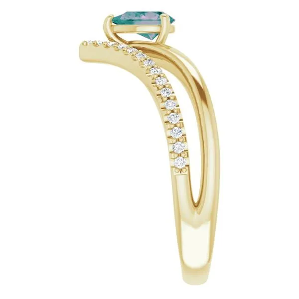 Negative Space V Ring Image 4 Long Jewelers Chesapeake, VA