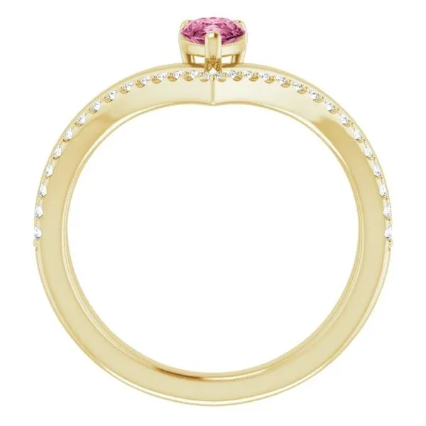 Negative Space V Ring Image 2 Jewelry Design Studio Jensen Beach, FL