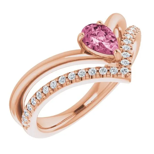 Negative Space V Ring Jewelry Design Studio Jensen Beach, FL