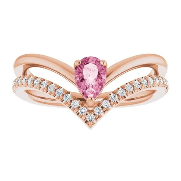 Negative Space V Ring Image 3 Cherry Street Jewelers Tulsa, OK