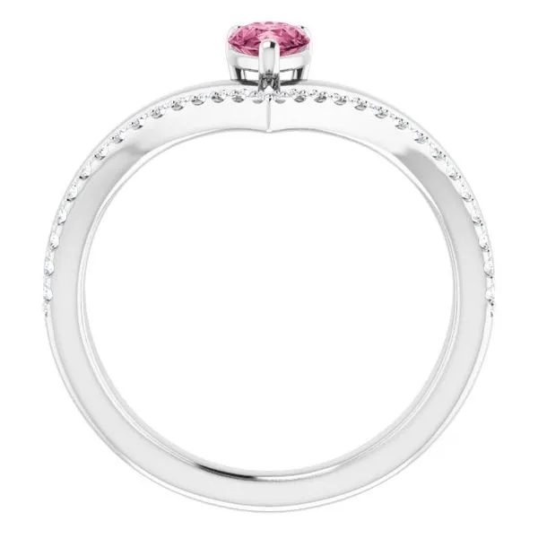 Negative Space V Ring Image 2 James Wolf Jewelers Mason, OH