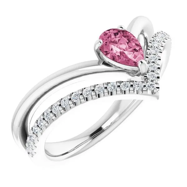 Negative Space V Ring Jewelry Design Studio Jensen Beach, FL