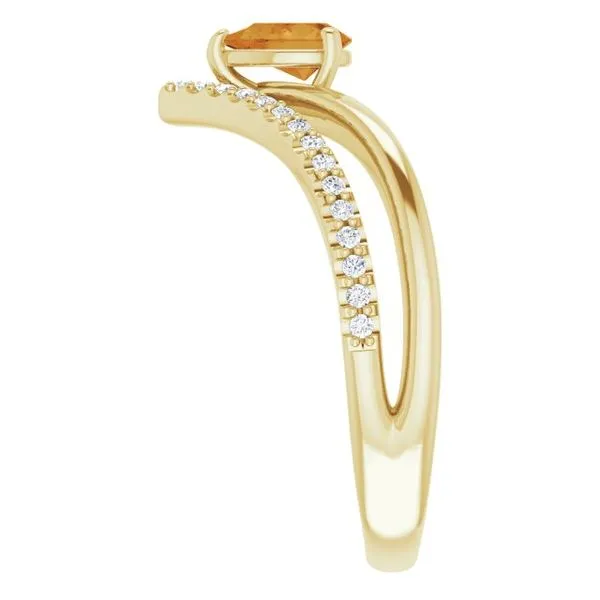 Negative Space V Ring Image 4 James Wolf Jewelers Mason, OH