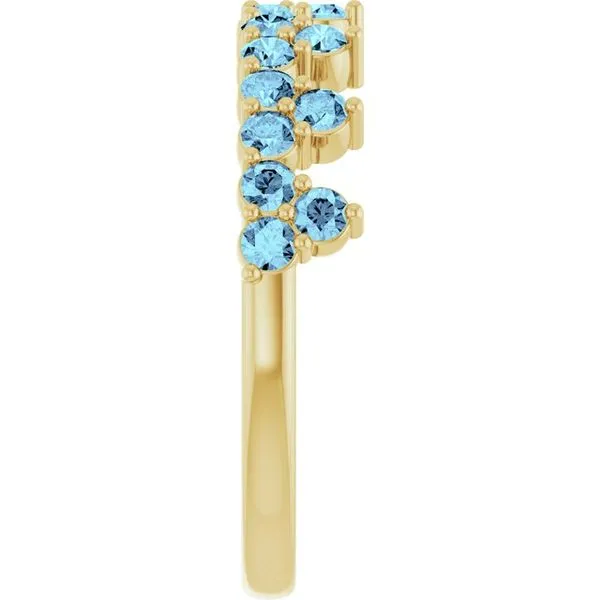 Accented Crown Ring Image 4 Spath Jewelers Bartow, FL