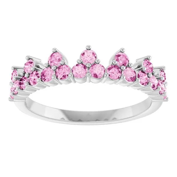 Accented Crown Ring Image 3 Rasmussen Jewelers Spanish Fork, UT