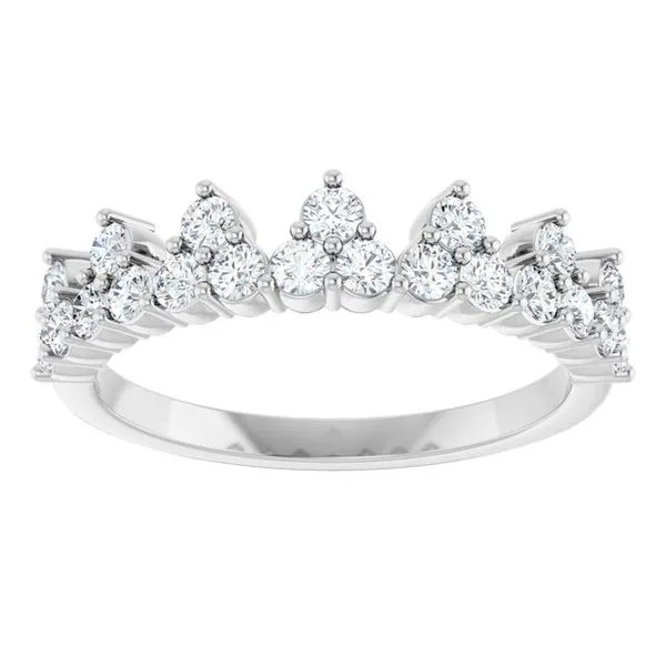 Accented Crown Ring Image 3 Rasmussen Jewelers Spanish Fork, UT