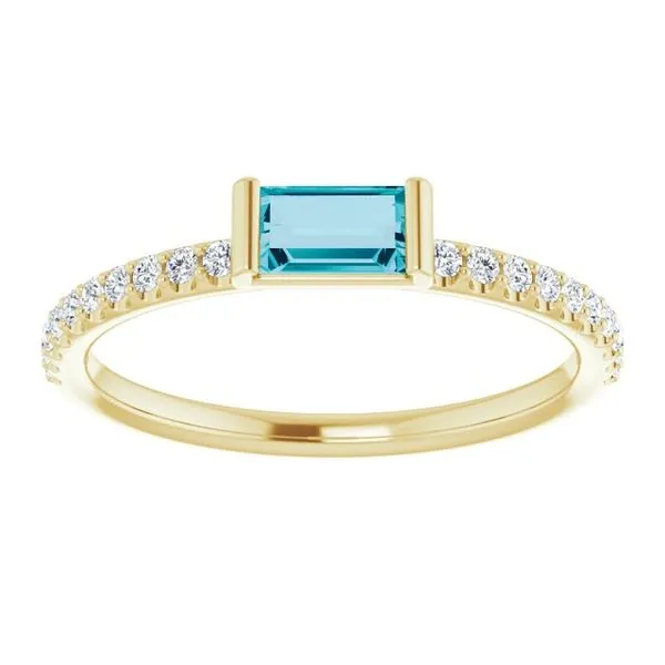 Accented Stackable Ring Image 3 Cravens & Lewis Jewelers Georgetown, KY