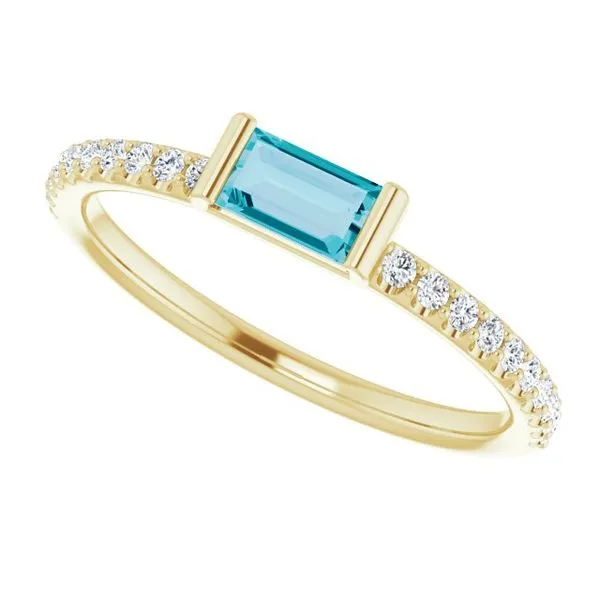 Accented Stackable Ring Image 5 Cherry Street Jewelers Tulsa, OK