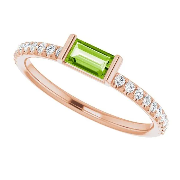 Accented Stackable Ring Image 5 Long Jewelers Chesapeake, VA