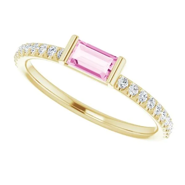 Accented Stackable Ring Image 5 Hart's Jewelers Grants Pass, OR