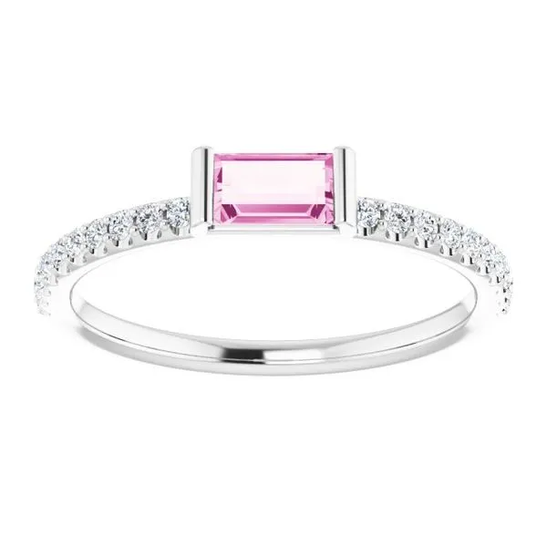 Accented Stackable Ring Image 3 Comstock Jewelers Edmonds, WA