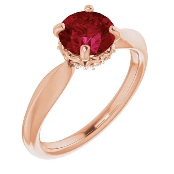 Accented Vintage-Inspired Ring Jewelry Design Studio Jensen Beach, FL