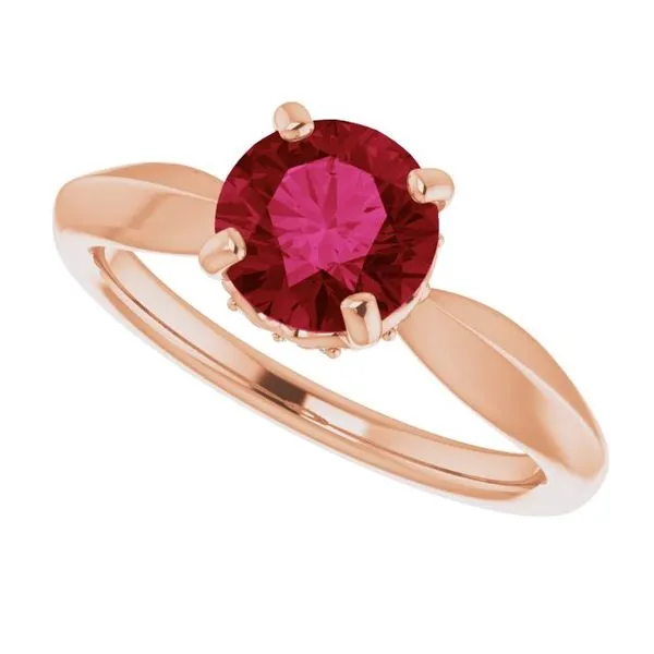 Accented Vintage-Inspired Ring Image 5 Jewelry Design Studio Jensen Beach, FL