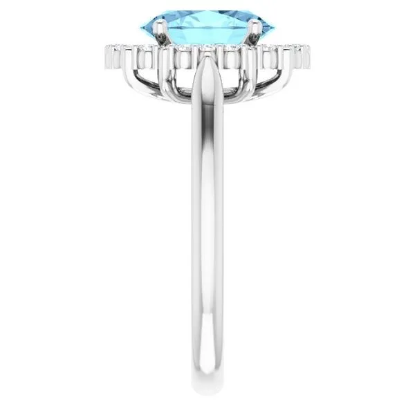 Halo-Style Ring Image 4 James Wolf Jewelers Mason, OH