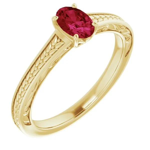 Solitaire Ring Comstock Jewelers Edmonds, WA