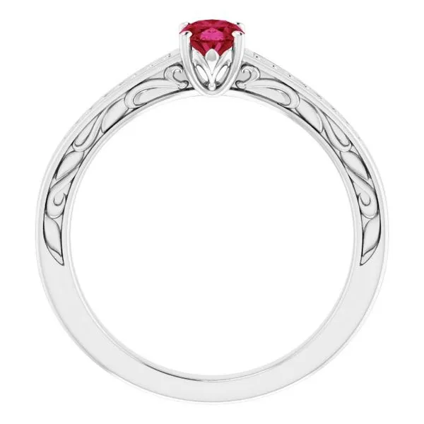 Solitaire Ring Image 2 Long Jewelers Chesapeake, VA