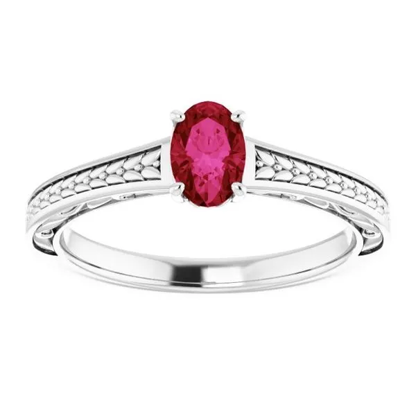 Solitaire Ring Image 3 Cherry Street Jewelers Tulsa, OK