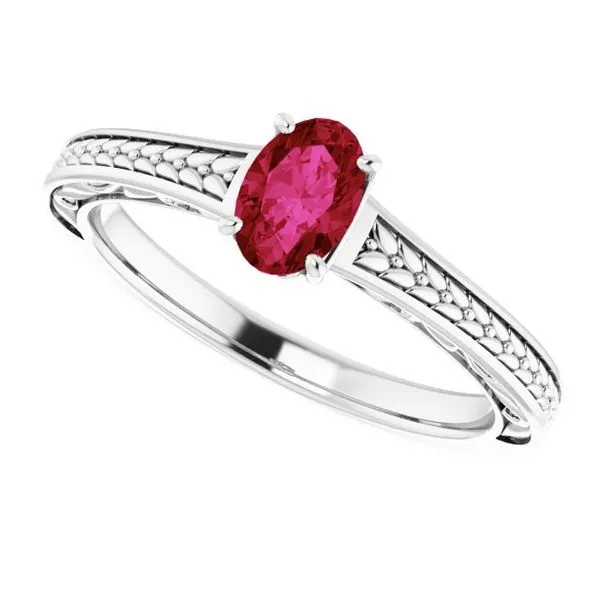 Solitaire Ring Image 5 Cherry Street Jewelers Tulsa, OK