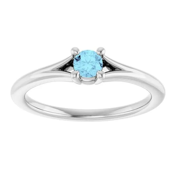 Youth Solitaire Ring Image 3 Jewelry Design Studio Jensen Beach, FL