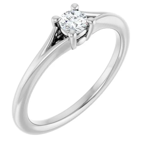 Youth Solitaire Ring James Wolf Jewelers Mason, OH