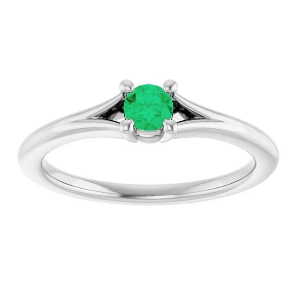 Youth Solitaire Ring Image 3 Jewelry Design Studio Jensen Beach, FL