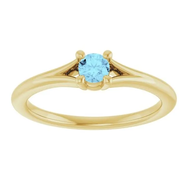 Youth Solitaire Ring Image 3 Cherry Street Jewelers Tulsa, OK