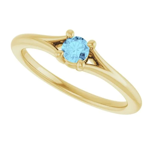 Youth Solitaire Ring Image 5 Cherry Street Jewelers Tulsa, OK