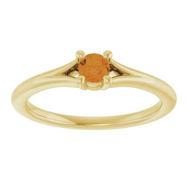 Youth Solitaire Ring Image 3 Jewelry Design Studio Jensen Beach, FL