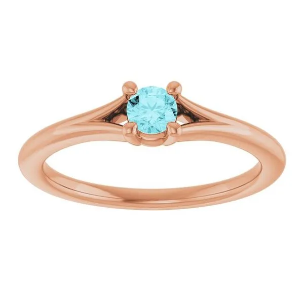 Youth Solitaire Ring Image 3 M. J. Thomas Jewelers, Ltd. Stratford, CT