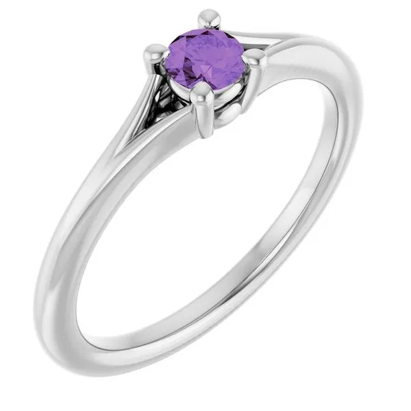 Youth Solitaire Ring James Wolf Jewelers Mason, OH