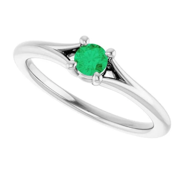 Youth Solitaire Ring Image 5 Cravens & Lewis Jewelers Georgetown, KY