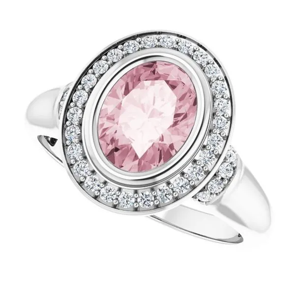 Halo-Style Ring Image 5 James Wolf Jewelers Mason, OH