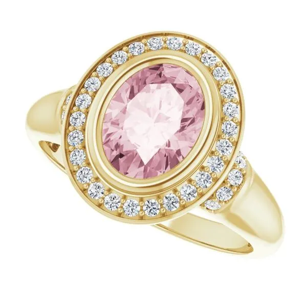 Halo-Style Ring Image 5 James Wolf Jewelers Mason, OH