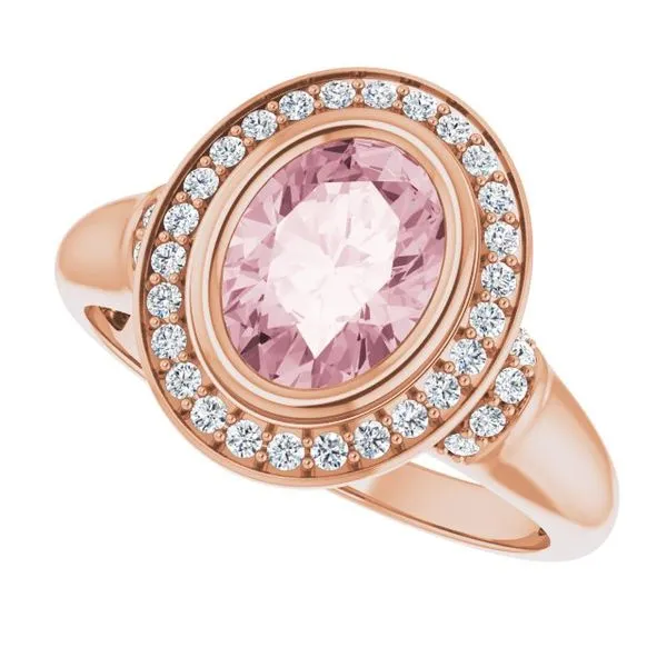 Halo-Style Ring Image 5 James Wolf Jewelers Mason, OH