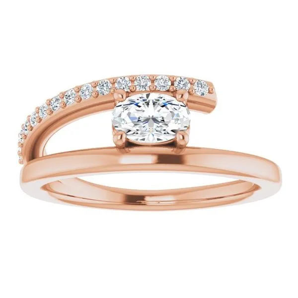 Accented Bypass Ring Image 3 Cherry Street Jewelers Tulsa, OK