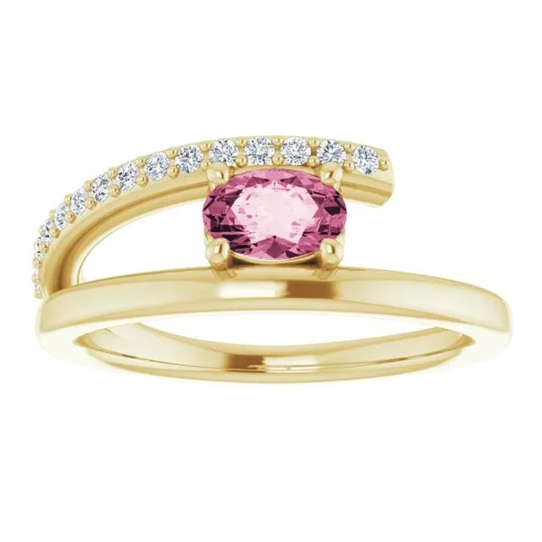 Accented Bypass Ring Image 3 Comstock Jewelers Edmonds, WA