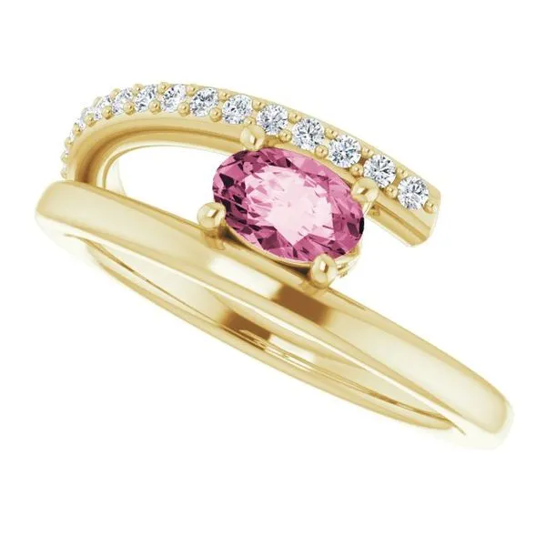 Accented Bypass Ring Image 5 Comstock Jewelers Edmonds, WA