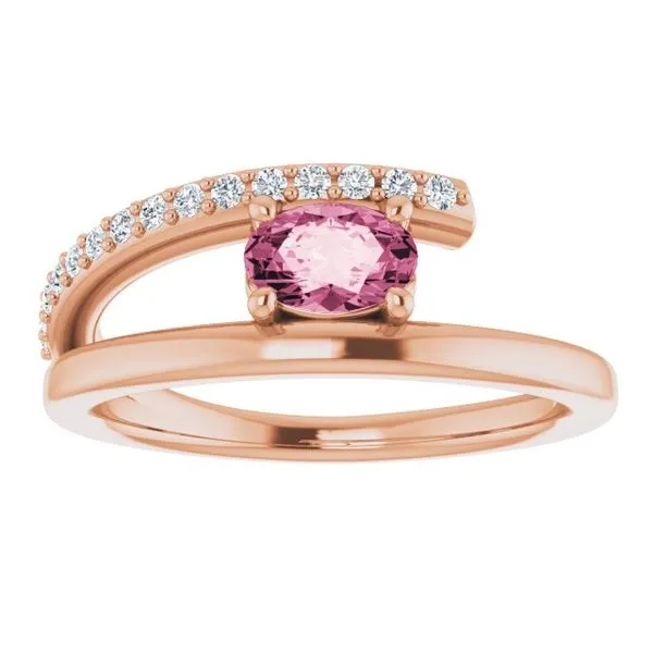 Accented Bypass Ring Image 3 Comstock Jewelers Edmonds, WA