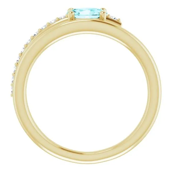 Accented Bypass Ring Image 2 Holly's Jewelry Mountain Home, AR