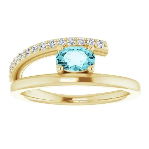 Accented Bypass Ring Image 3 Holly's Jewelry Mountain Home, AR