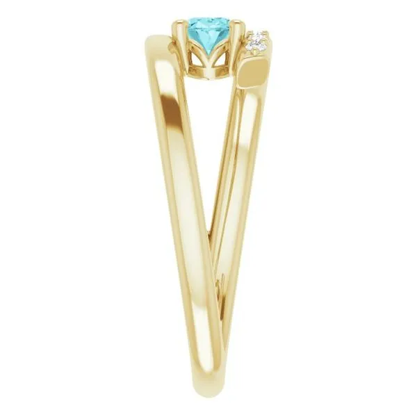 Accented Bypass Ring Image 4 Holly's Jewelry Mountain Home, AR