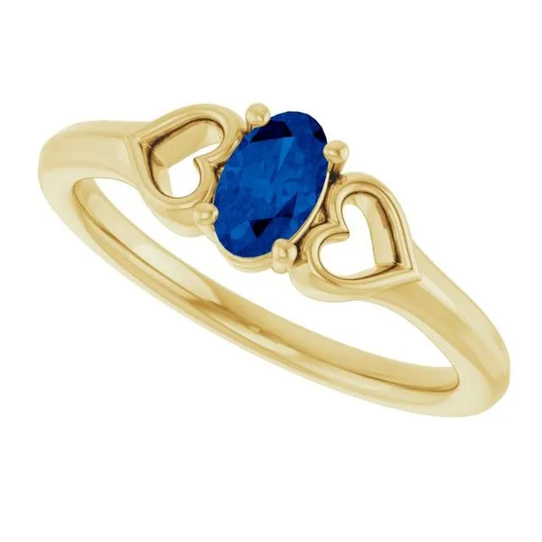 Youth Heart Ring Image 5 D&M Jewelers Green Bay, WI