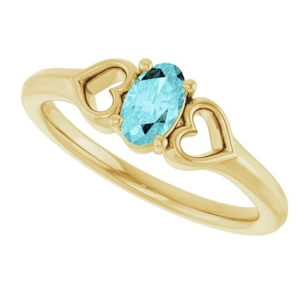 Youth Heart Ring Image 5 Comstock Jewelers Edmonds, WA