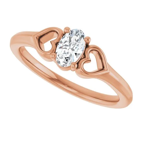 Youth Heart Ring Image 5 Milan's Jewelry Inc Sarasota, FL