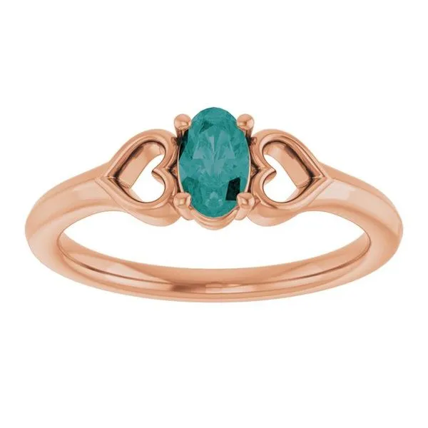 Youth Heart Ring Image 3 Douglas Jewelers Conroe, TX
