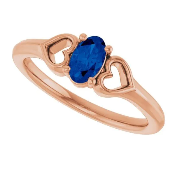 Youth Heart Ring Image 5 Cherry Street Jewelers Tulsa, OK