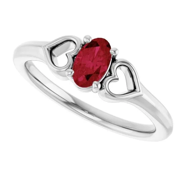 Youth Heart Ring Image 5 Cherry Street Jewelers Tulsa, OK