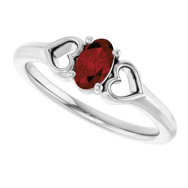 Youth Heart Ring Image 5 James Wolf Jewelers Mason, OH